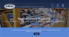 Desktop Screenshot of mediterraneanmusicmalta.com